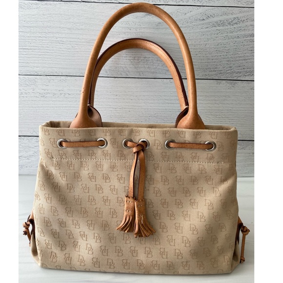 Dooney & Bourke | vintage natural beige handbag - Picture 1 of 9